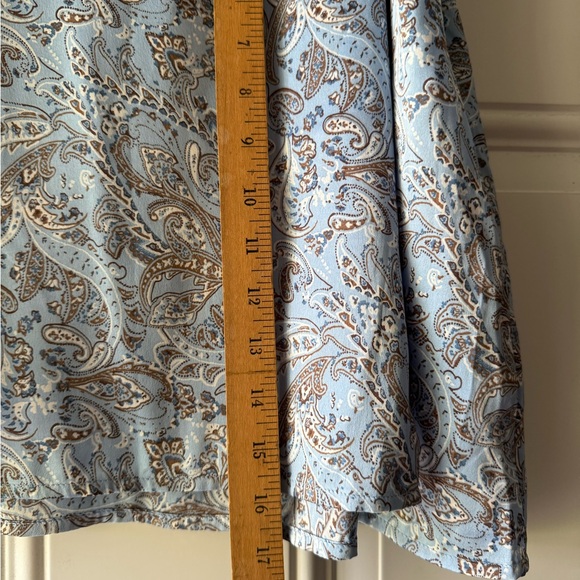 Hollister High Rise Paisley Print Mini Skirt Y2K - Picture 6 of 6